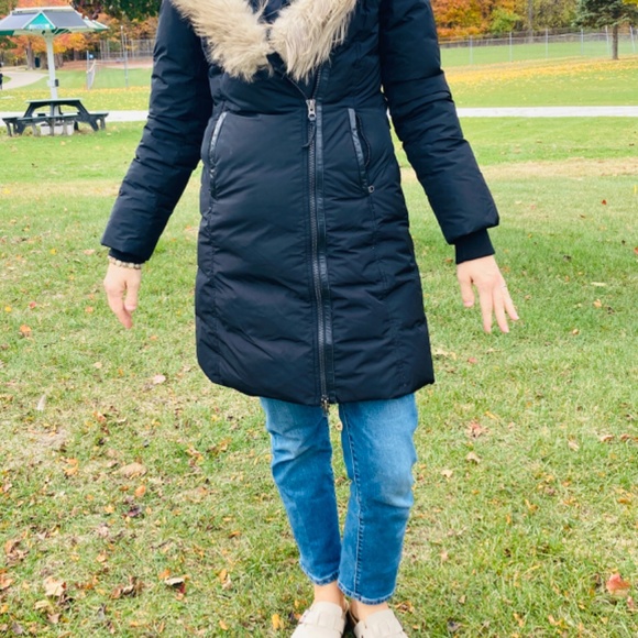 Mackage Kay Fur Lined Small Coat, Down - Picture 2 of 4